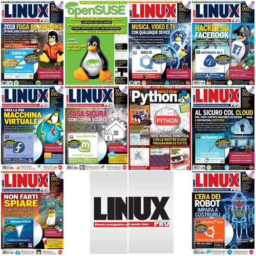 Linux Pro - Collezione Completa Anno 2018