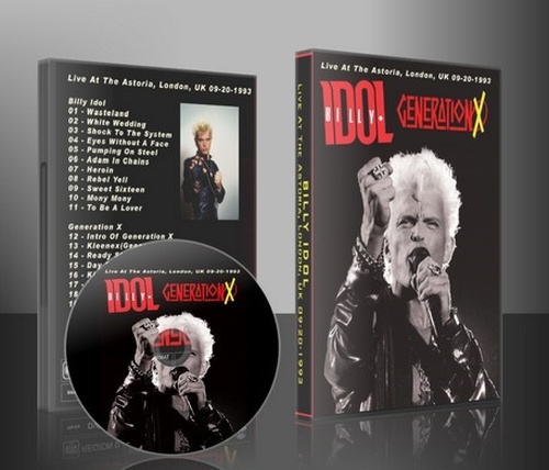 Billy Idol - Generation X Live at Astoria 1993 (2012, DVD5) 18c9d3bac25baecfc40aecdcd06eacbc