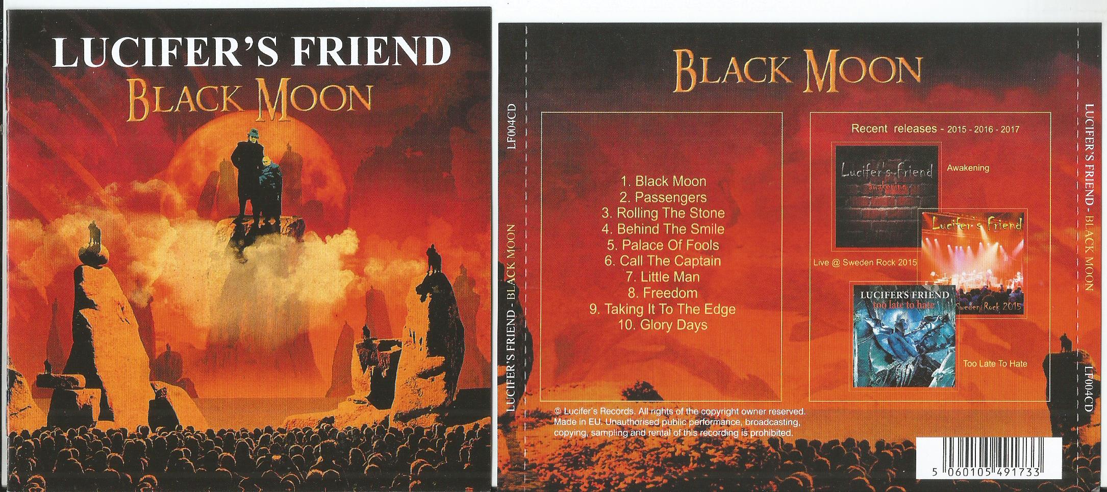 Black moon перевод. Lucifer's friend 2019 Black Moon обложка. Lucifer's friend 2016. Lucifer's friend - Lucifer's friend. Black Moon 2019.