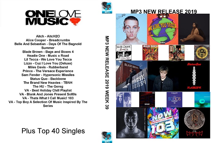 MP3 NEW RELEASES 2019 WEEK 39 MP3 NEW RELEASES 2019 WEEK 39