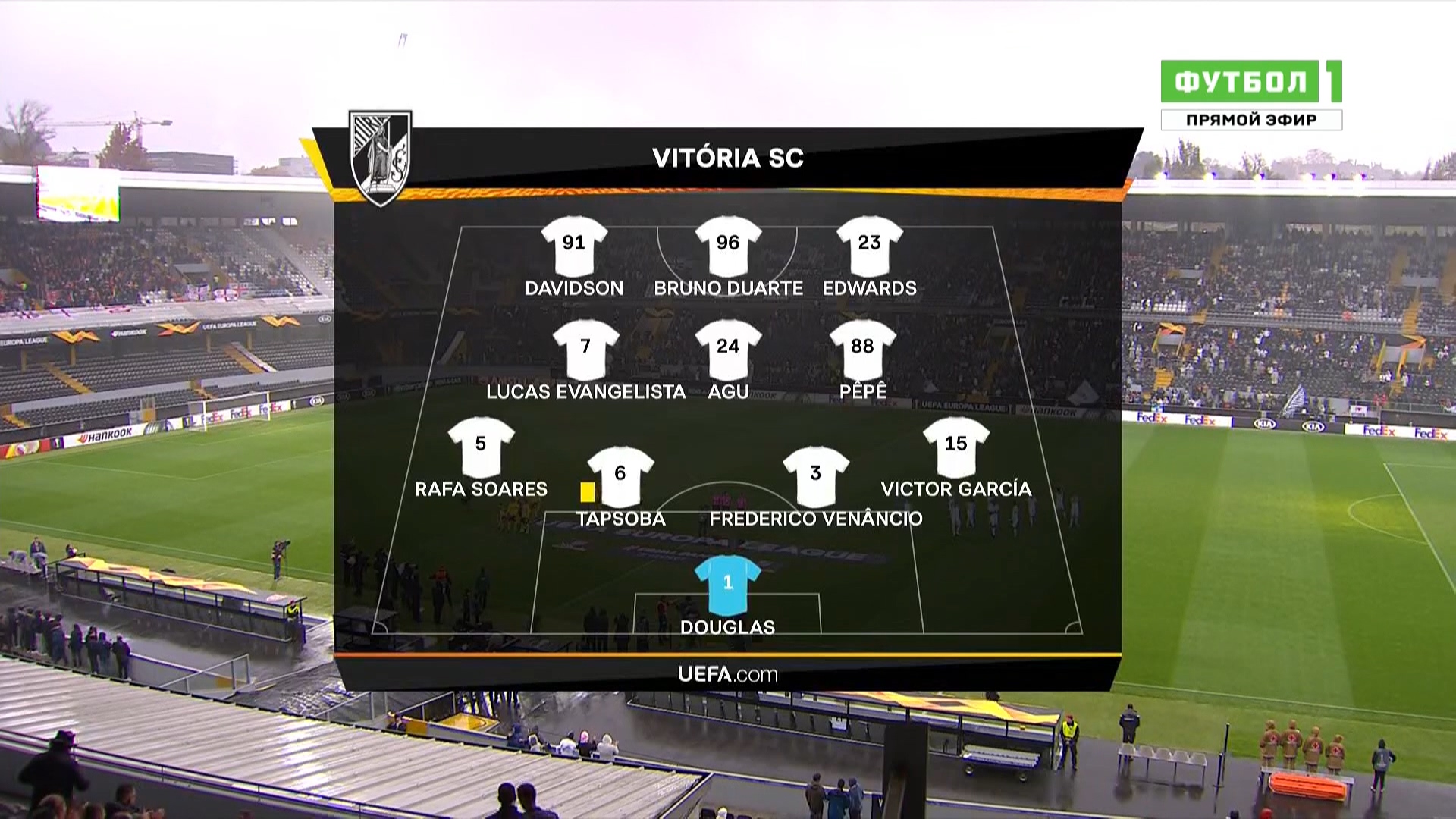 Футбол 1 д. Vitoria Football. Программа Vitoria.
