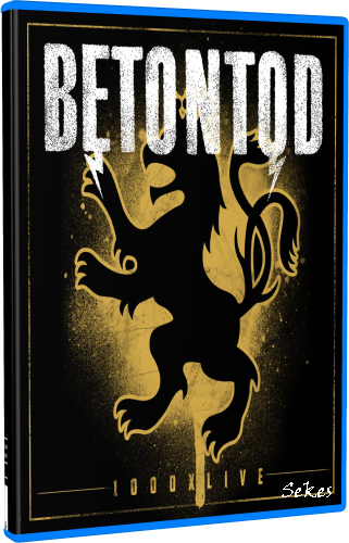 Betontod - 1000X Live (2017, Blu-ray)