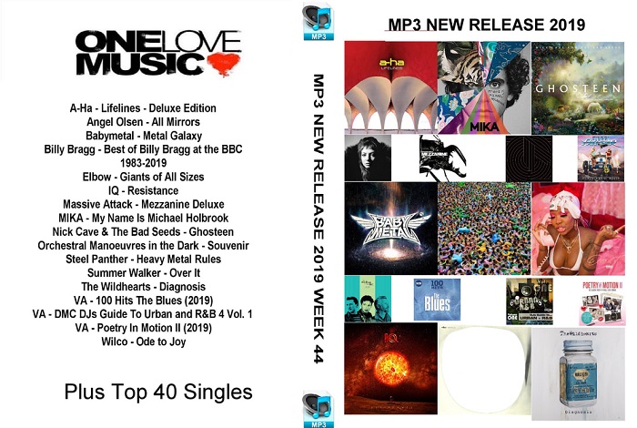 MP3 NEW RELEASES 2019 WEEK 44