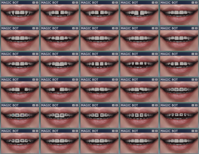 Additional Alpha Teeth Sims 4 Body Mods Sims 4 The Sims 4 Skin - Vrogue