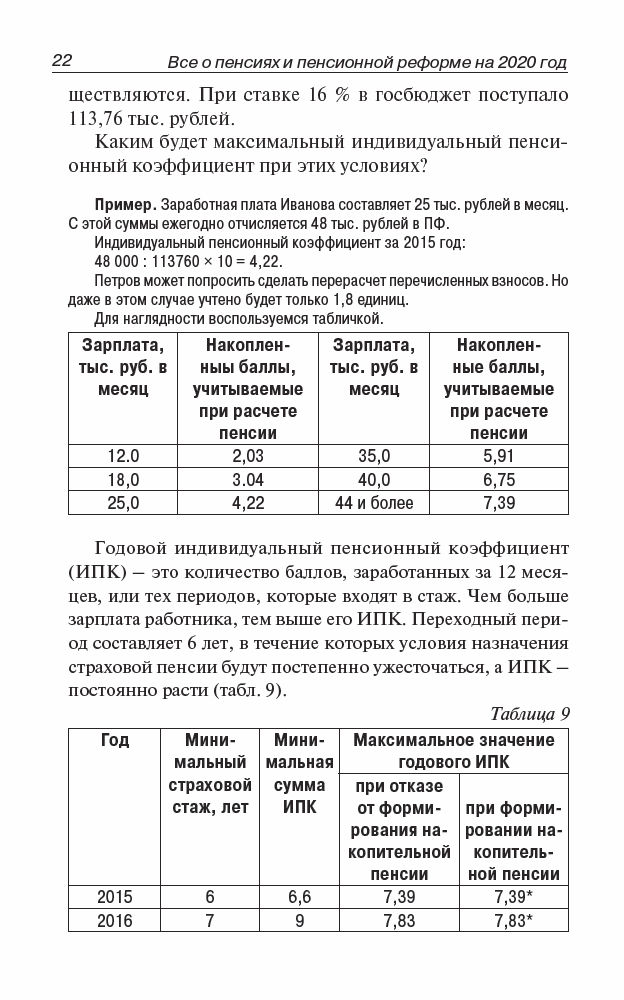 План своей карьеры до пенсии пример