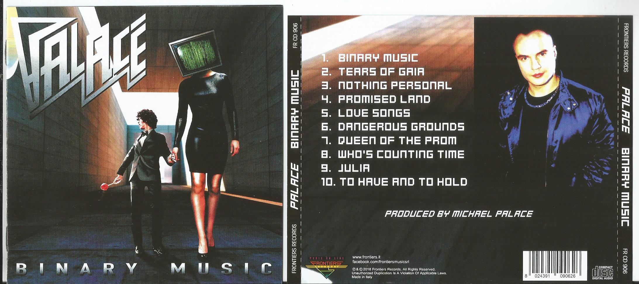 palace binary music (8page booklet with lyrics)
