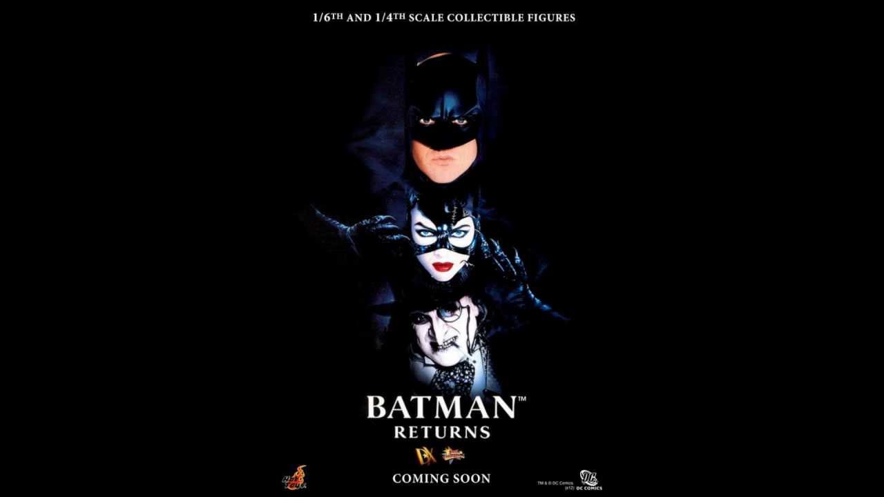 Музыка batman. Batman Returns (1992) Постер. Бэтмен возвращается. Бэтмен возвращается Постер.