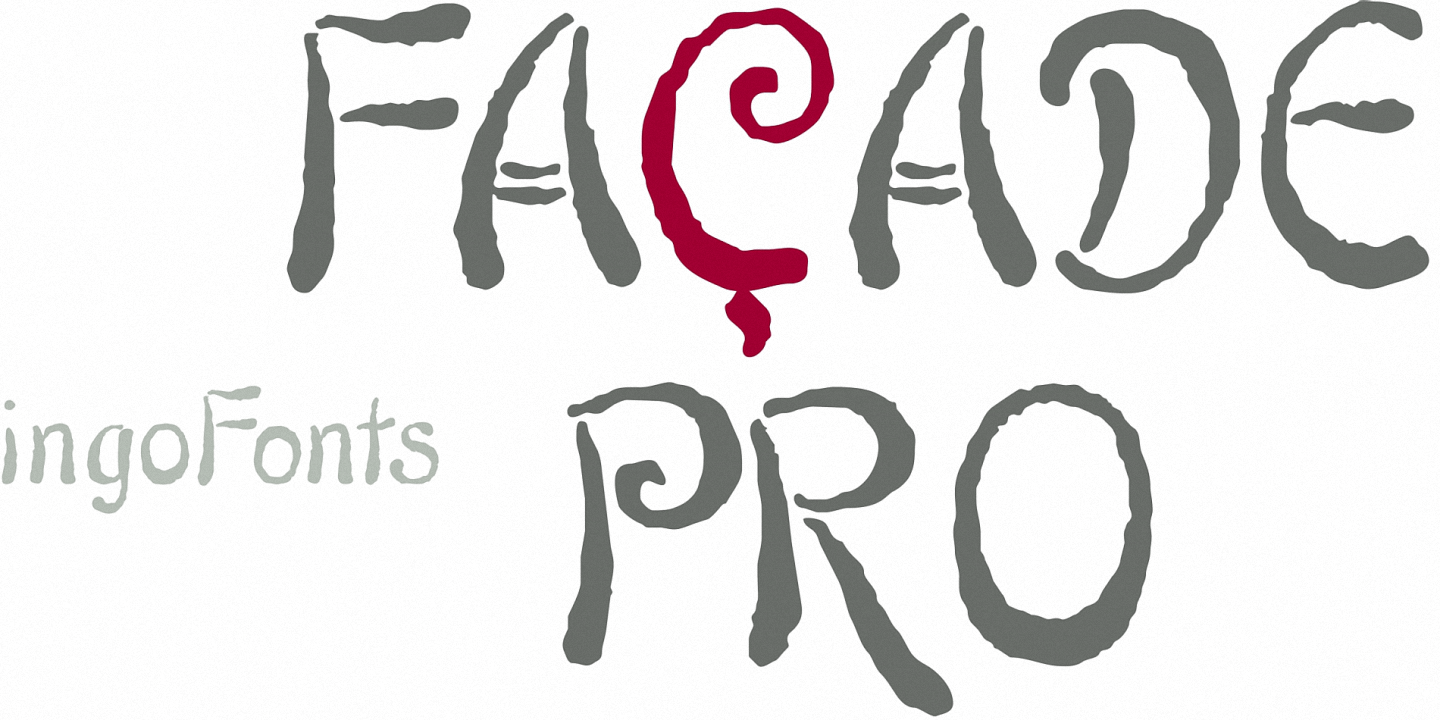Шрифт Facade Pro