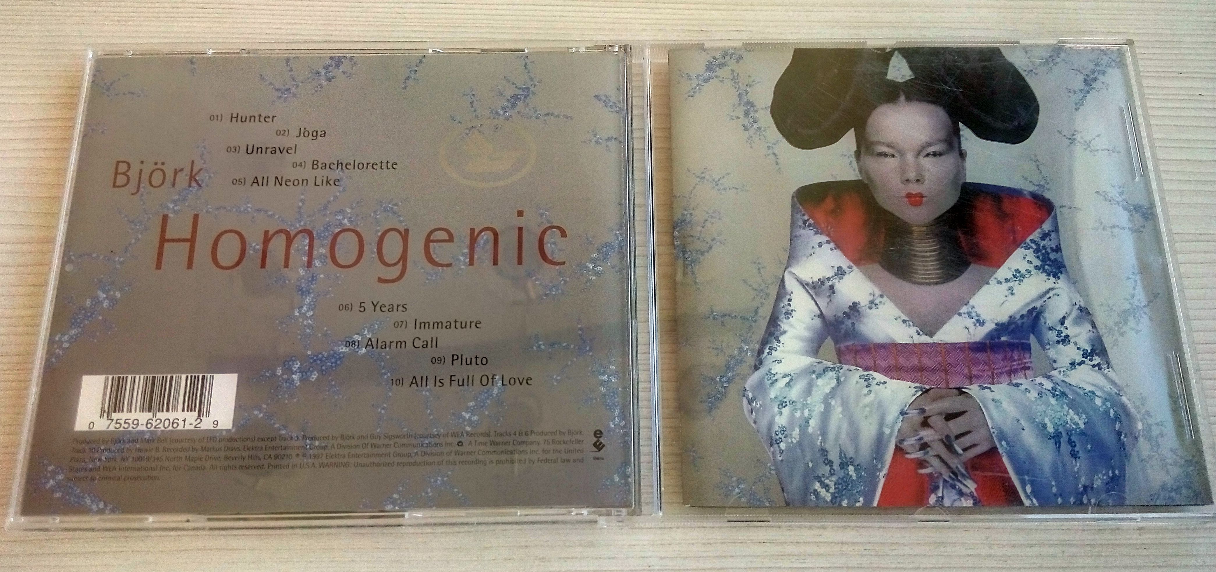 Björk Homogenic (Vinyl Records, LP, CD) on CDandLP