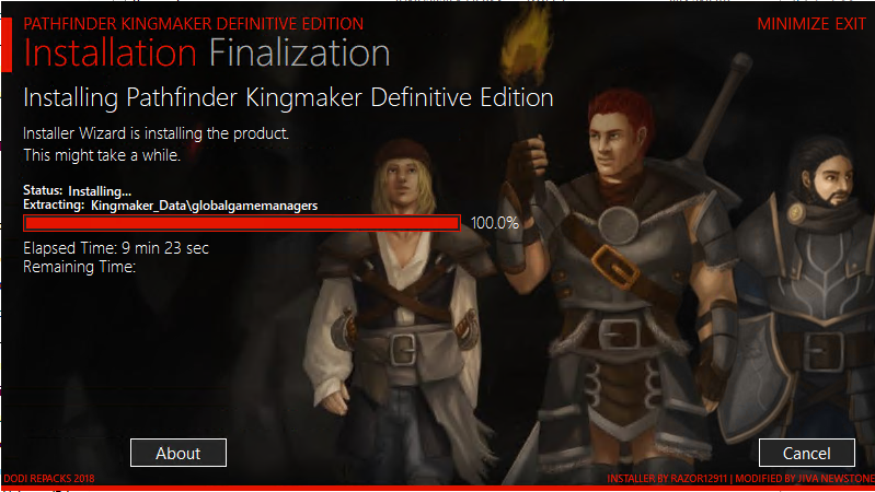 Pathfinder: Kingmaker - Definitive Edition (v.2.1.0h + All DLCs + MULTi5) (From 15.4 GB) - [DODI Repack]