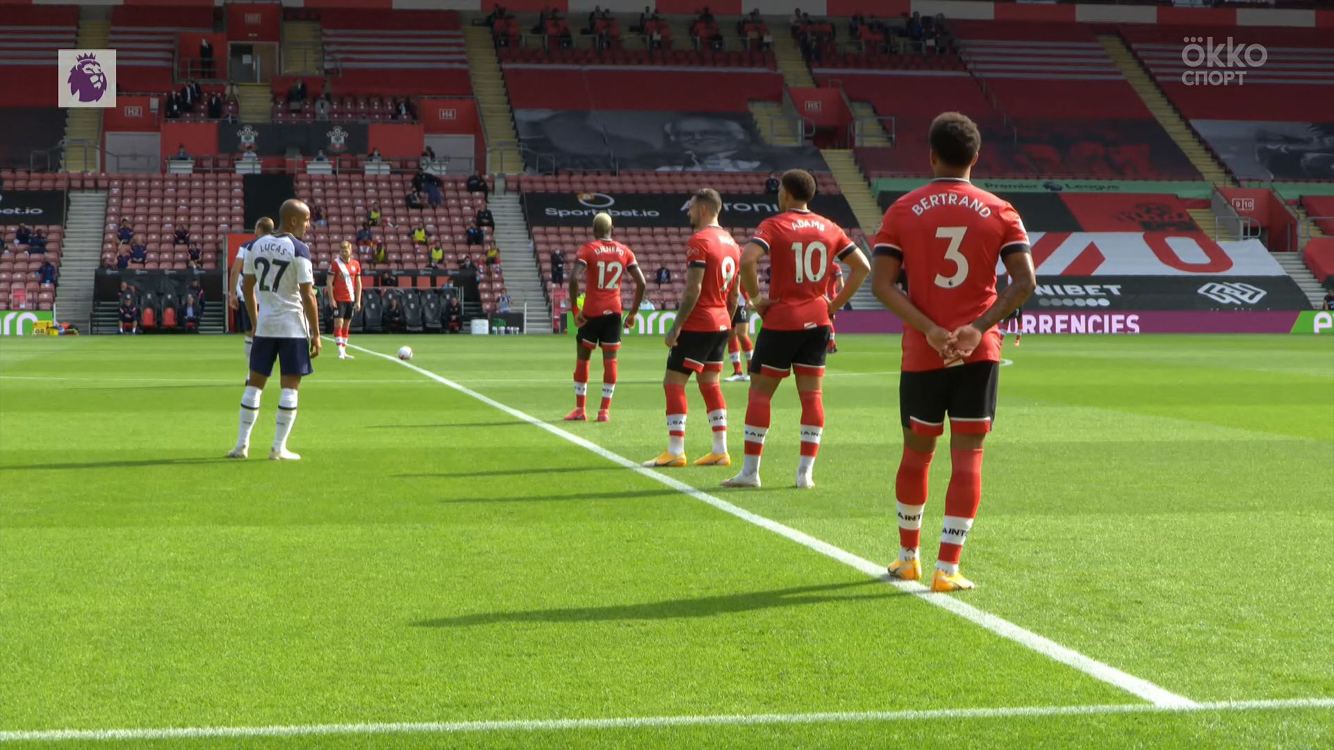 Чемпионат Англии 2020-2021 2-й тур Саутгемптон - Тоттенхэм Okko Спорт.mkv_20200921_233310.051.jpg