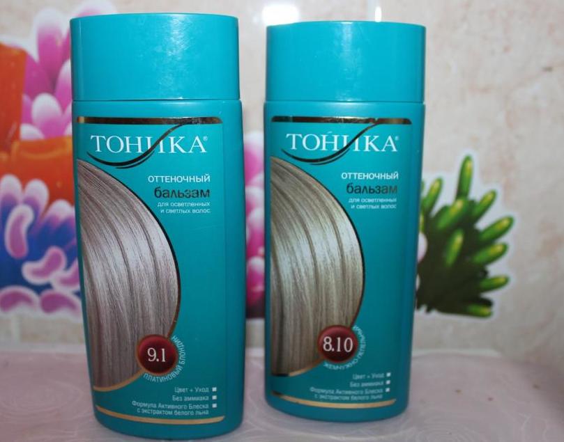 Бальзамы «Тоника» - насыщенный цвет и бережная забота о волосах