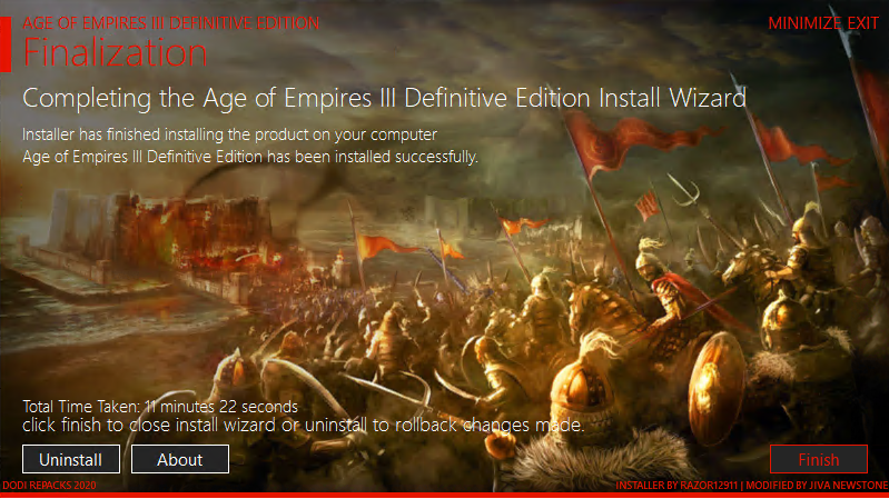 Age of Empires III: Definitive Edition (v100.12.38254.0 + All DLCs + MULTi13) (From 28.7 GB) - [DODI Repack]