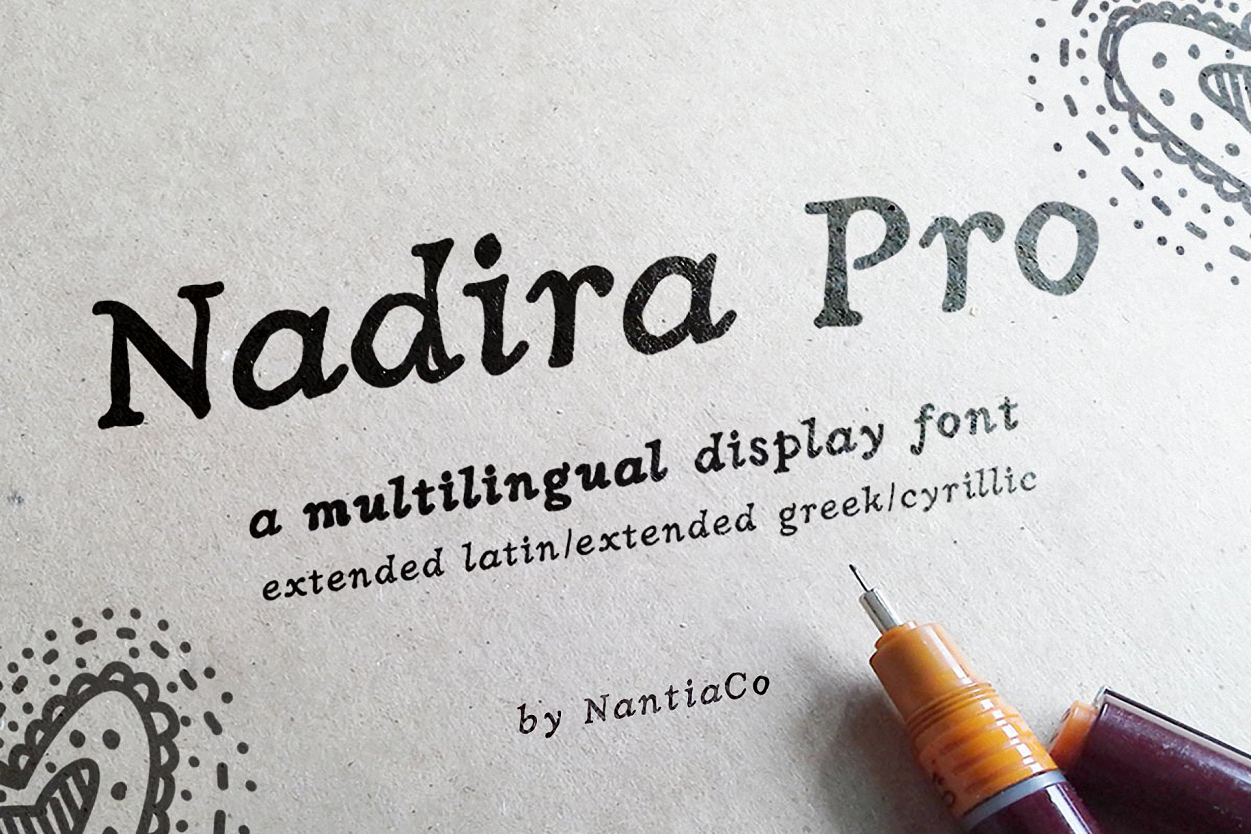 Шрифт NF Nadira Pro