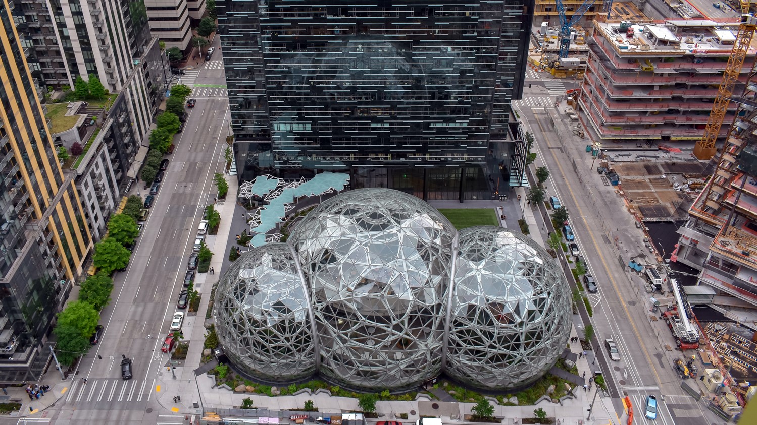 Офис Amazon в Сиэтле Офис Amazon в Сиэтле