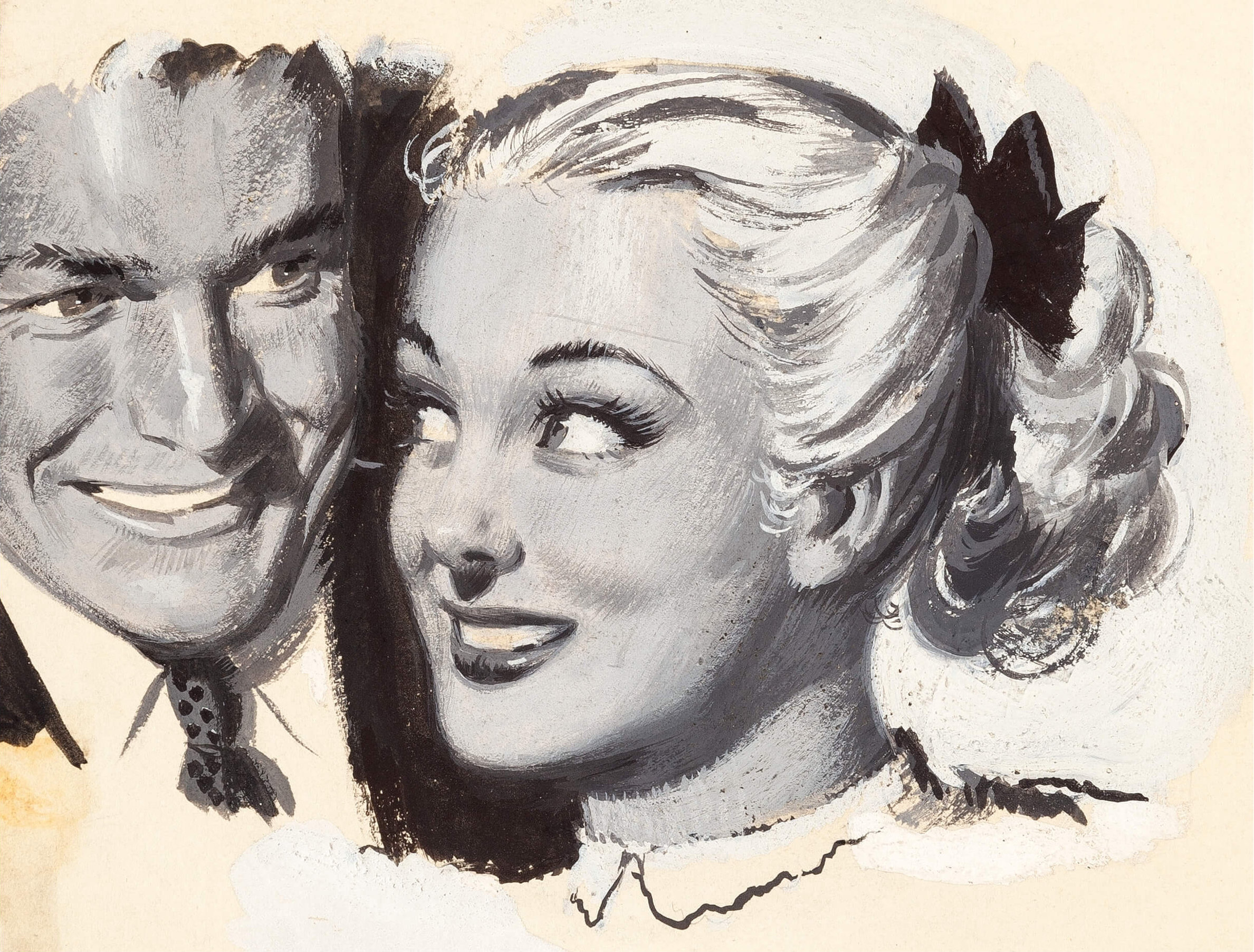 Man and Woman Illustration, 1950's.jpg