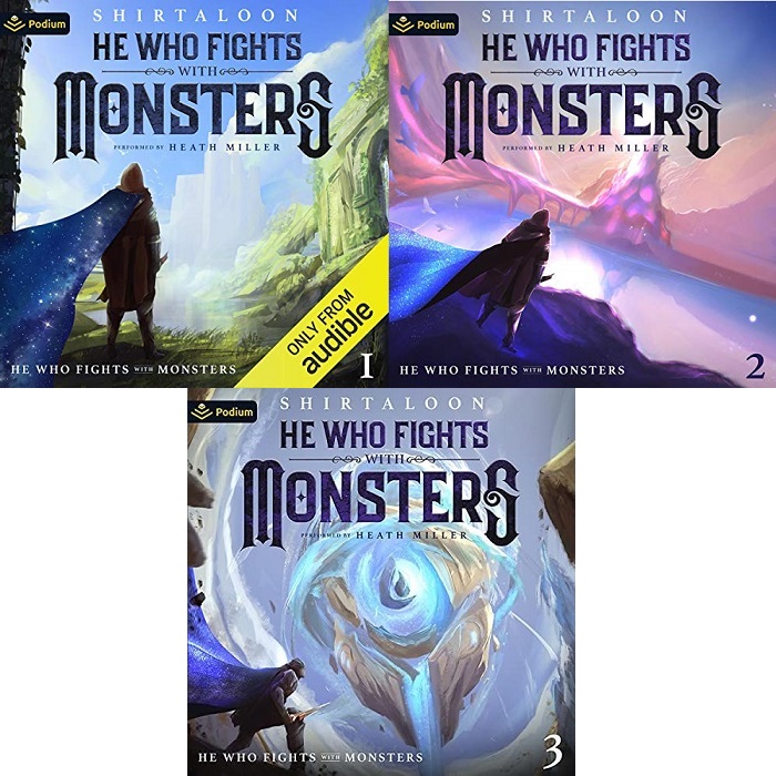 He Who Fights with Monsters Series Book 1-3 - Shirtaloon