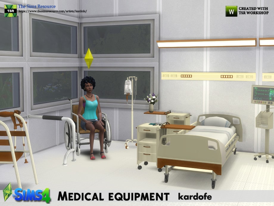 Оборудование для больницы Medical equipment от kardofe для Симс 4