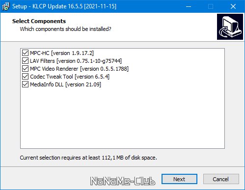 K-Lite Codec Pack Update 16.5.5 [En]