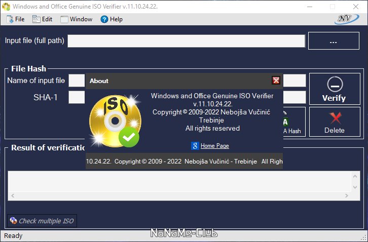 Windows and Office Genuine ISO Verifier 11.10.24.22 Portable [En]