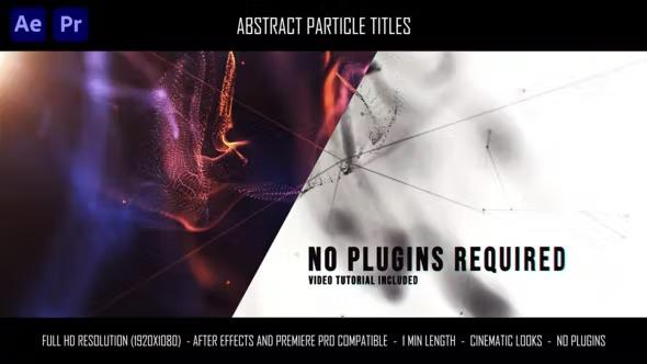 VideoHive - Abstract Particle Titles 36137646