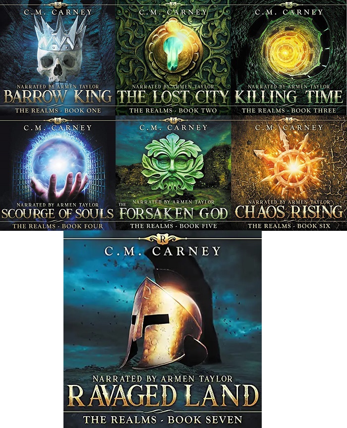 The Realms Series Book 1-8 - C.M. Carney