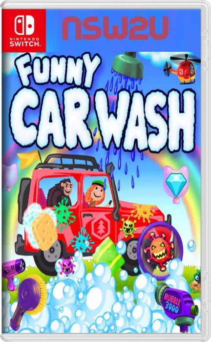 Funny Car Wash – Trucks & Cars Game Garage for Kids & Toddlers Switch NSP