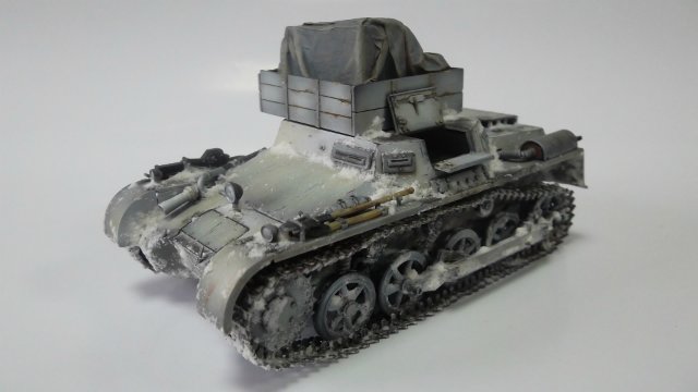 Транспортер боеприпасов T-IA / Munitionpanzer I, 1/35, (Master Box 3516). E59454cf76a12576491251137c78f556
