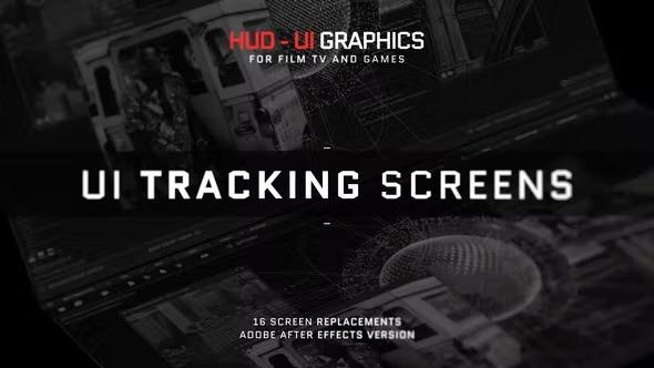 VideoHive - HUD - UI Tracking Screens 36190487