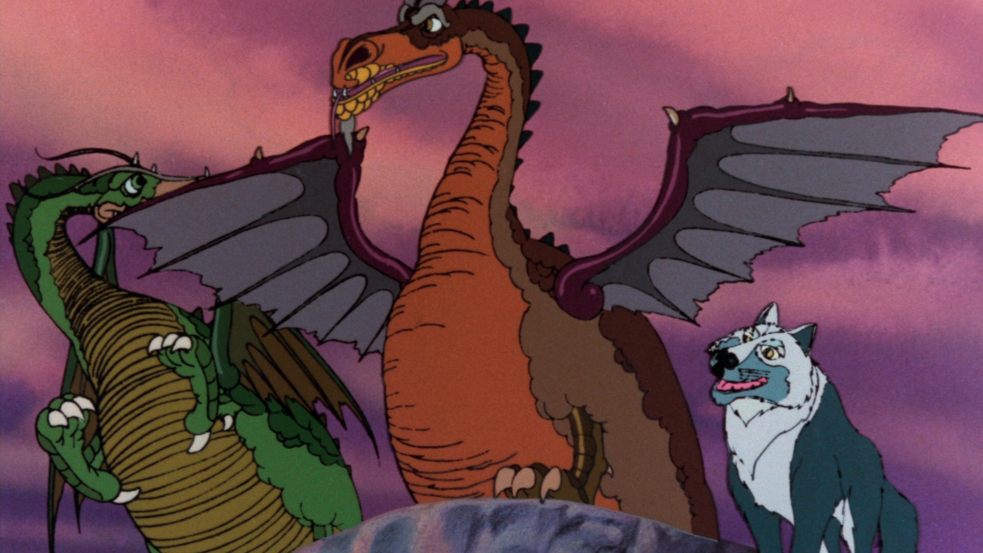Крошки драконы. Полёт драконов (1982). Дракон Горбаш.