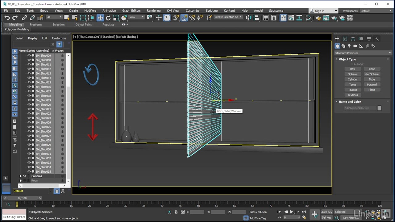 3ds max axis constraints где находится