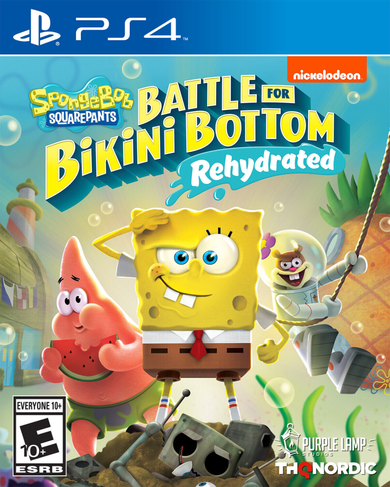 صورة للعبة SpongeBob SquarePants: Battle for Bikini Bottom - Rehydrated