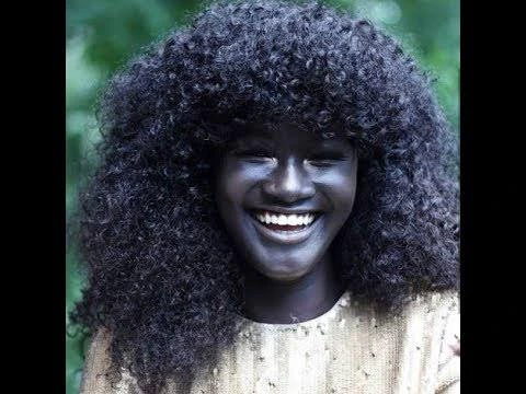 Meet the woman with the darkest skin color in the world - style you 7