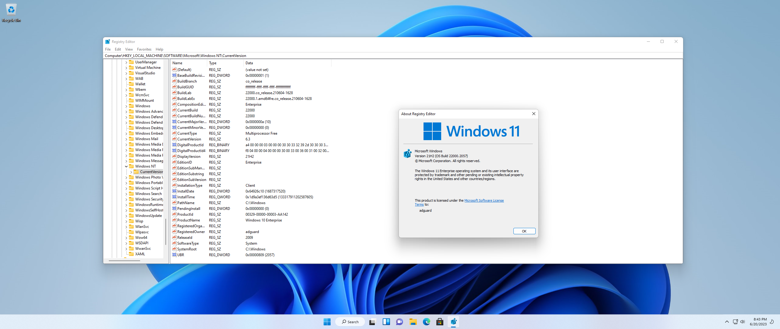Microsoft Windows 11 [10.0.22000.2057], Version 21H2 (Updated June 2023) - Оригинальные образы от Microsoft MSDN [En]