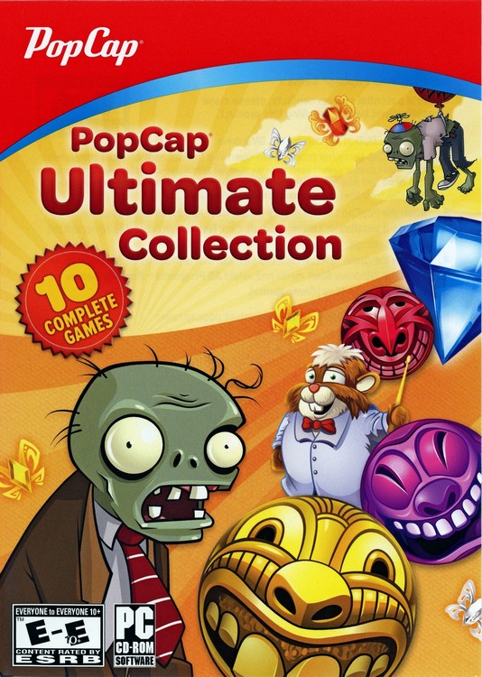 [Сборник] PopCap Ultimate Collection (Plants vs. Zombies, Zuma's Revenge, Peggle Deluxe, Peggle Nights, Chuzzle, Insaniquariu m, BookWorm, BookWorm Adventures, Bejeweled Twist, Bejeweled 3) [Electronic Arts]