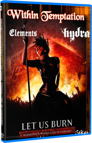 Within Temptation - Let Us Burn Elements & Hydra (2014, Blu-ray)