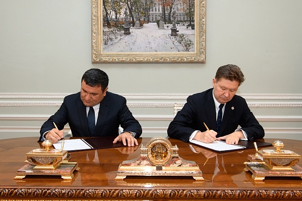 Глава ПАО «Газпром» и Министр энергетики Узбекистана подписали стратегический меморандум о сотрудничестве в энергокомплексе