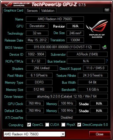 GPU-Z 2.57.0 81a0618d9c6e2925113d18b1846f25f4