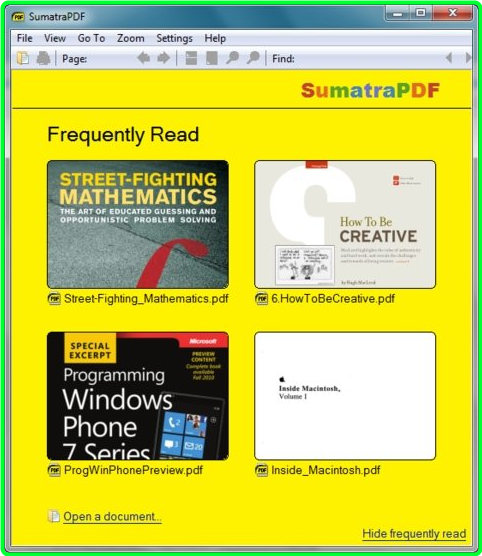 Sumatra PDF 3.6.15949 Prerelease + Portable A416fa6251791dd361a004d8309254d2