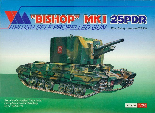 Bishop MkI, 1/35, (Maquette 3551 / Ex-VM 359504). 1bfefd67497ae03c75e26da07aab73d2