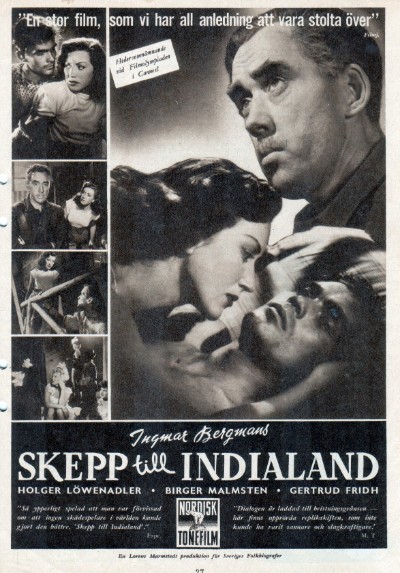 Корабль идёт в Индию / Skepp till India land (1947) BDRip-AVC от msltel | P1