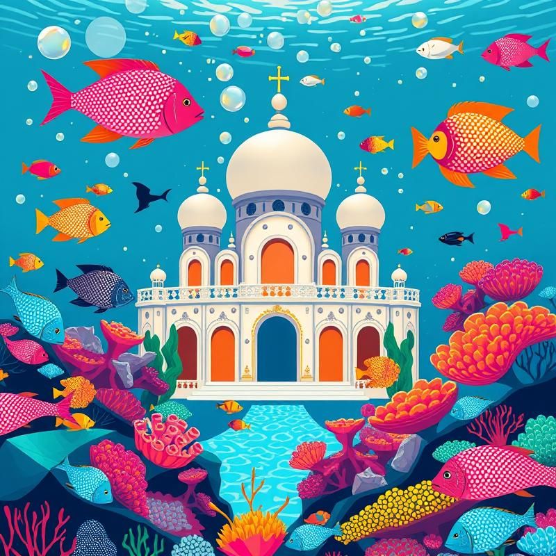 pop art style AI art