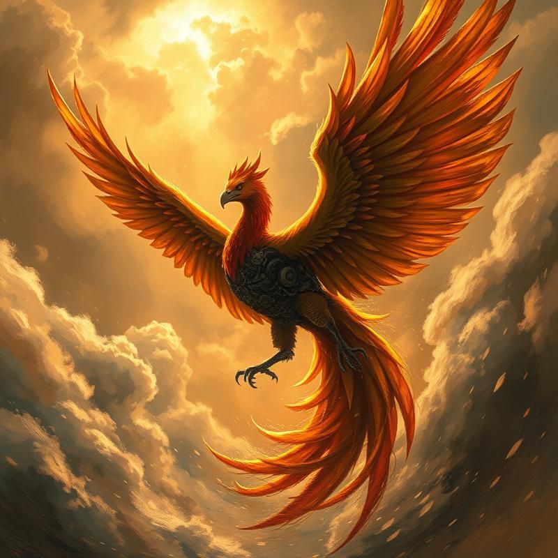 oil painting style AI art