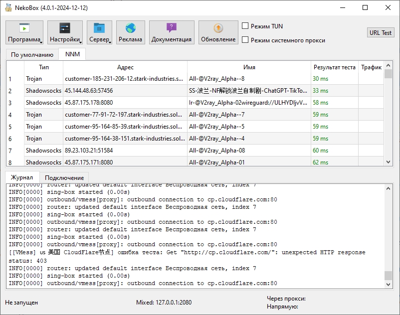 NekoRay / NekoBox 4.0.1 portable [Multi/Ru]