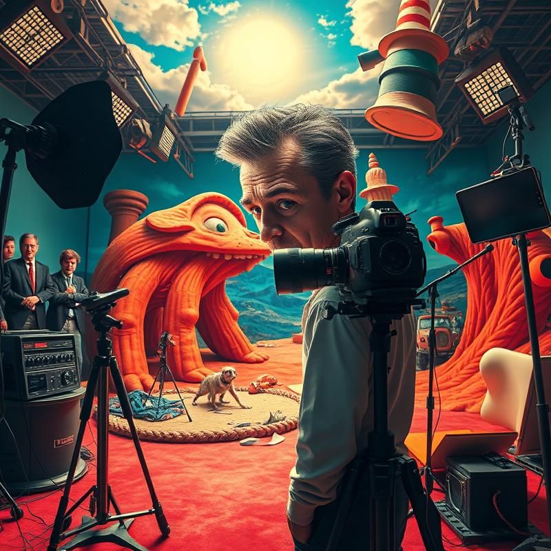 pop surrealism style AI art