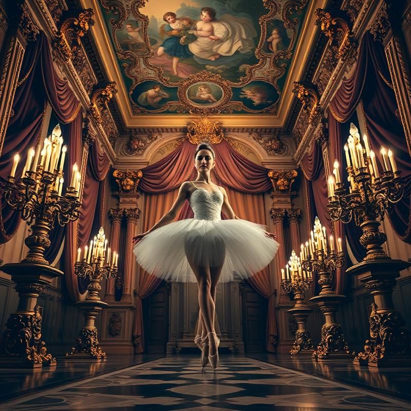 baroque style AI art