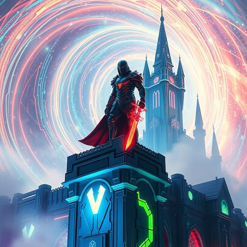 sci-fi art style AI art