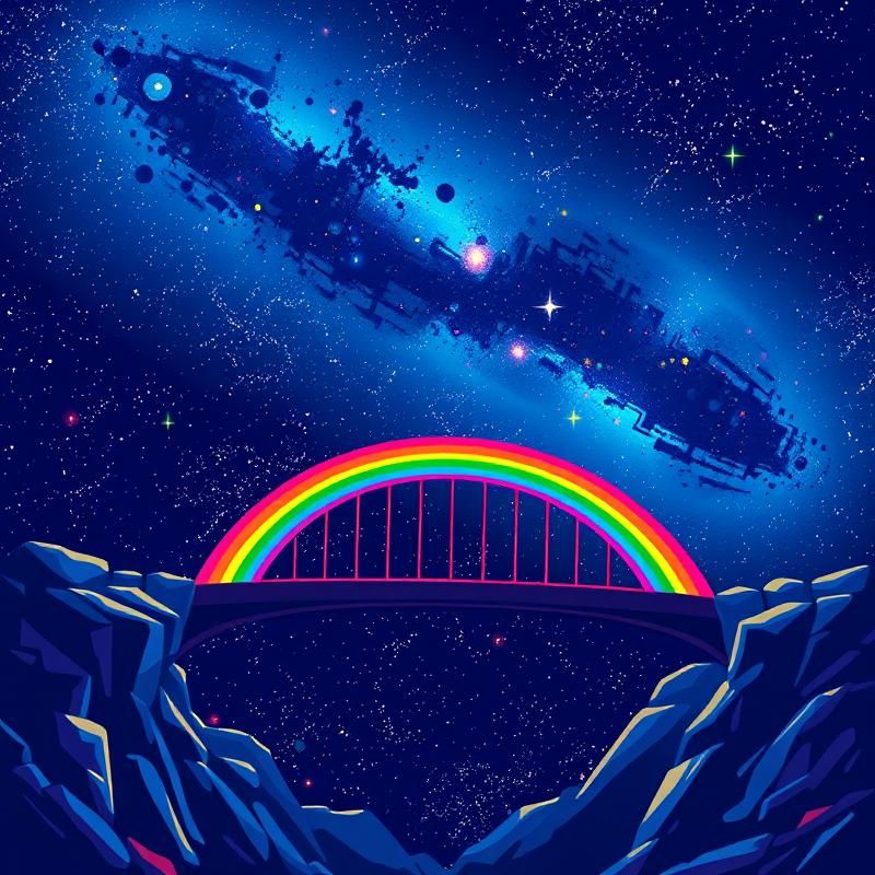 retro style AI art