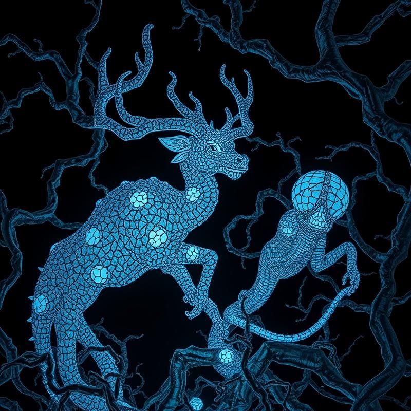 etching style AI art