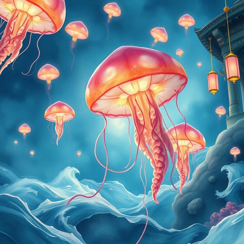 watercolor style AI art